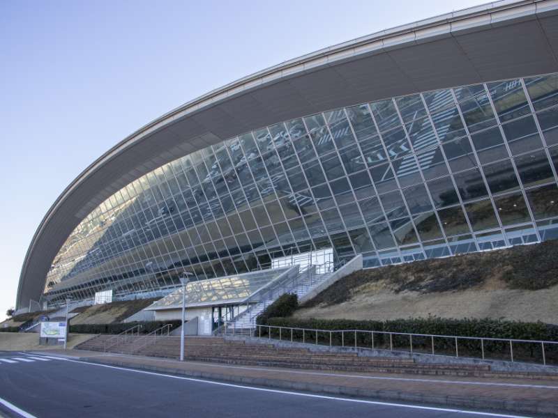 四日市ドームの外観写真